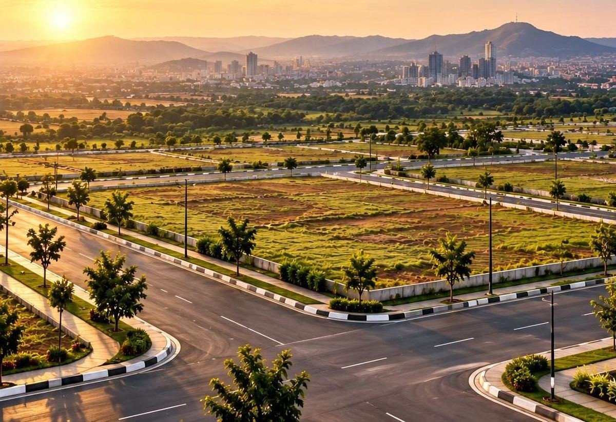 Site and services land